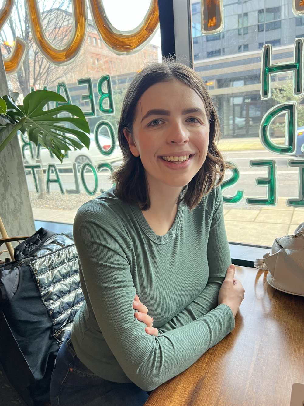 Sofia at Roste Chocolate House in Portland’s NW Industrial District on Saturday, December 27, 2025.